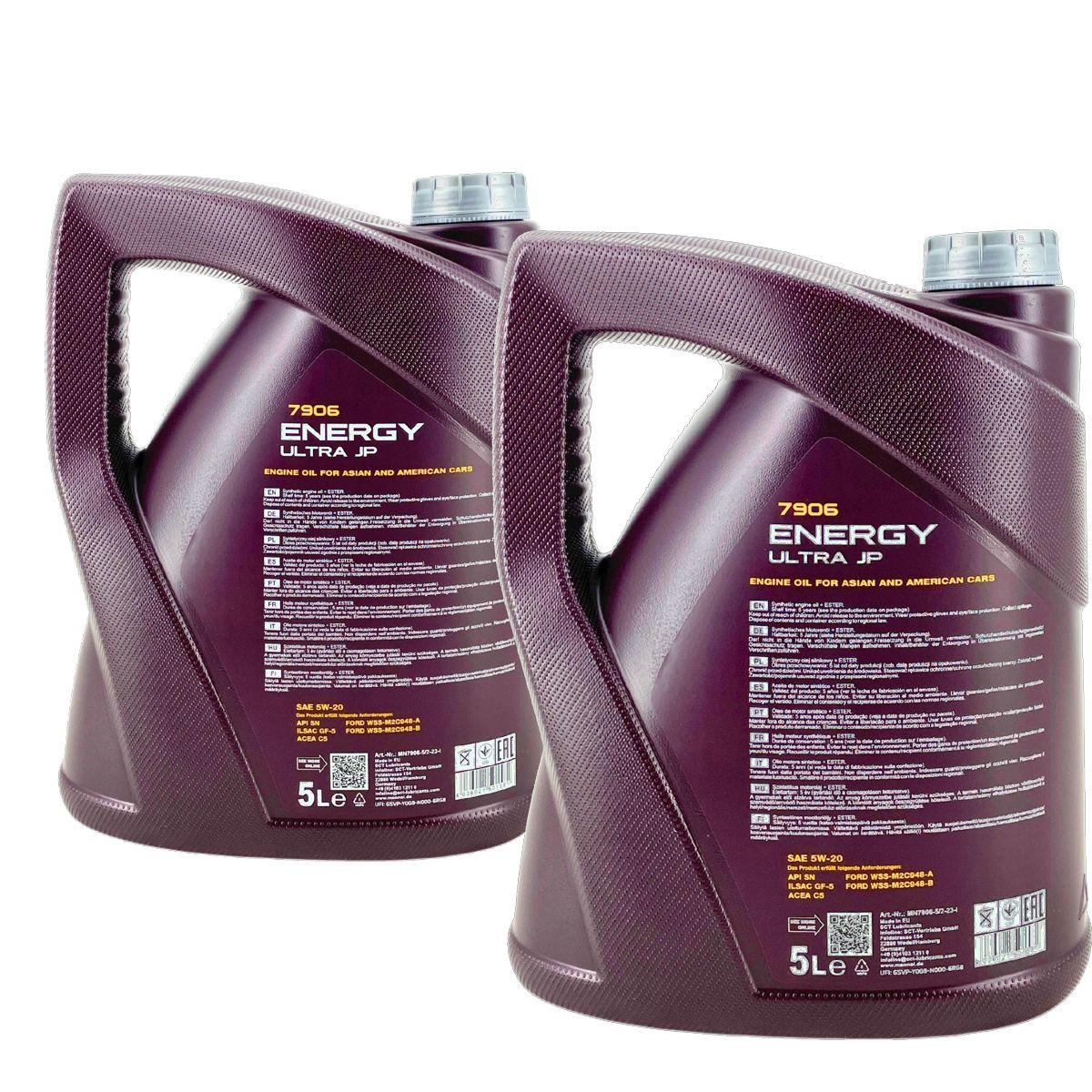 Mannol Energy Ultra JP 5W-20 2x5 Liter