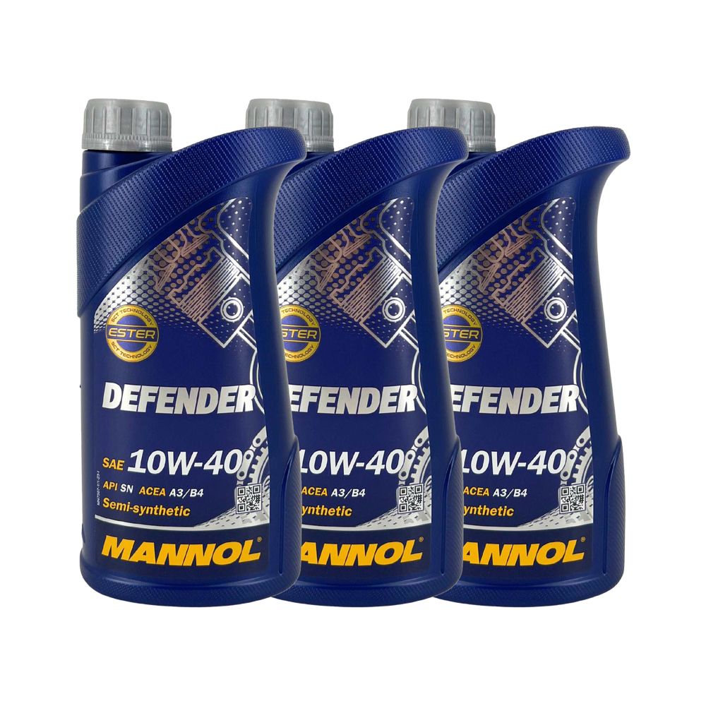 Mannol Defender 10W-40 3x1 Liter