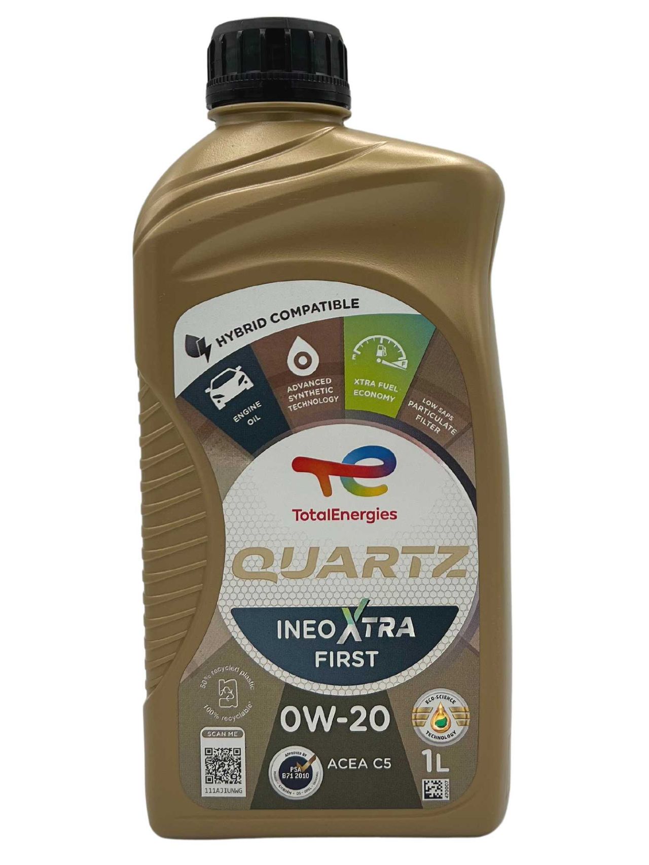 Total Quartz Ineo Xtra First 0W-20 1 Liter Total Quartz Ineo Xtra First 0W-20 1 Liter