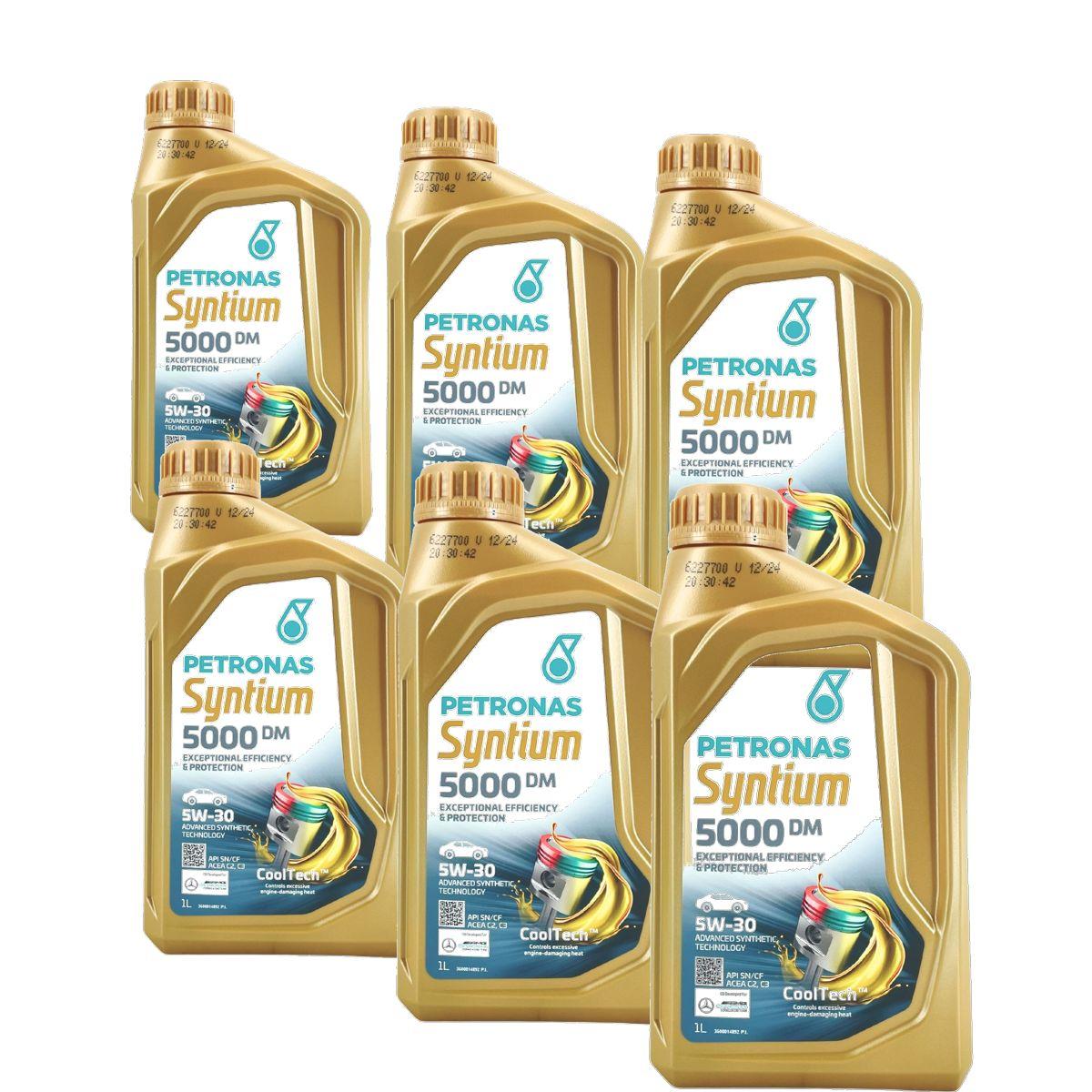 Petronas Syntium 5000 DM 5W-30 SN 6x1 Liter