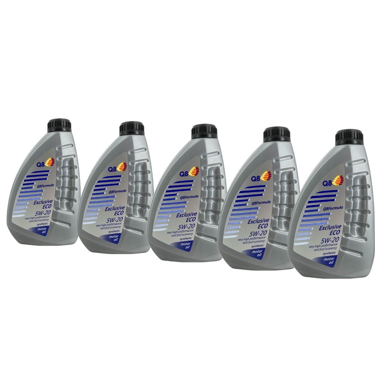 Q8 Formula Exclusive Eco 5W-20 5x1 Liter