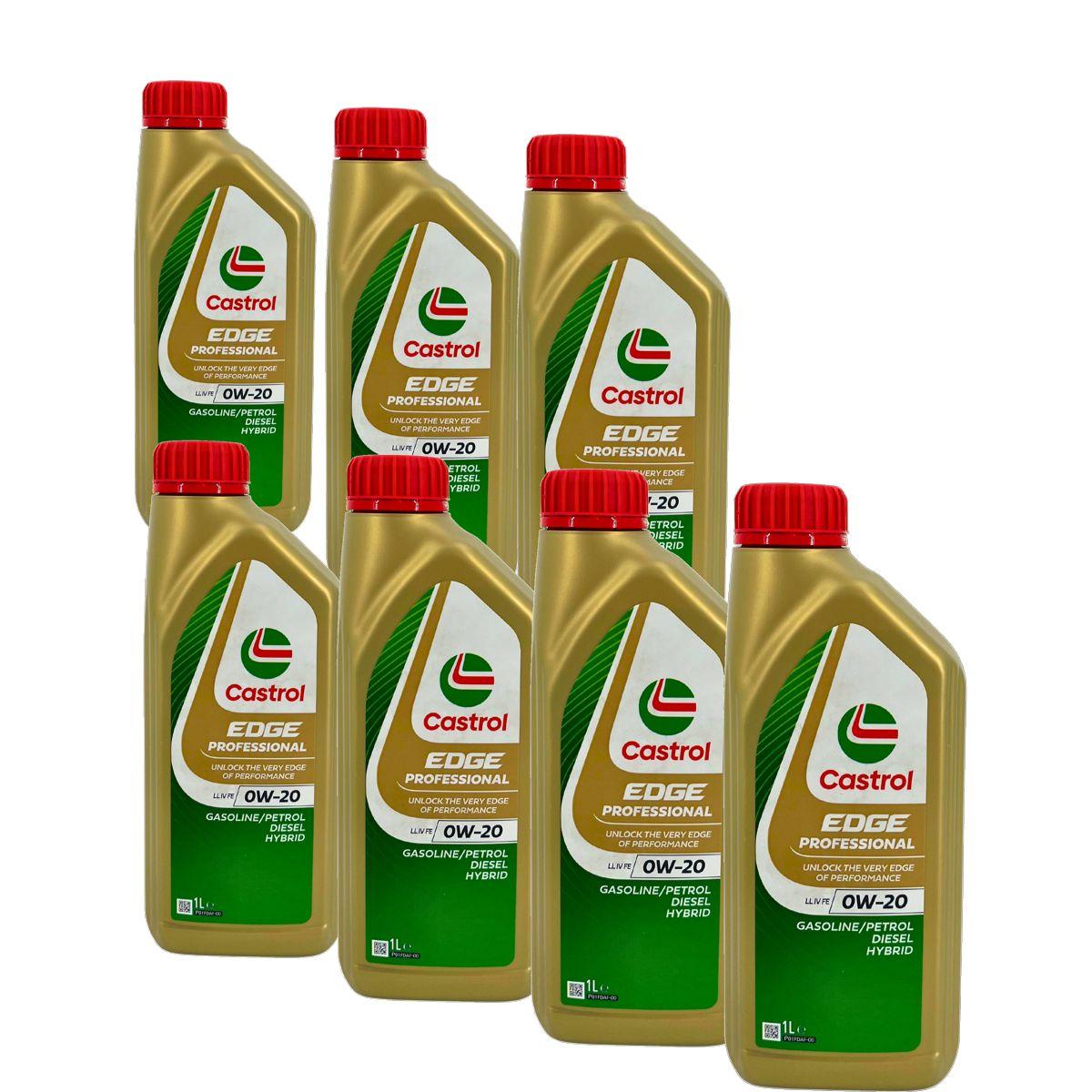 Castrol Edge Professional LL IV FE 0W-20 7x1 Liter