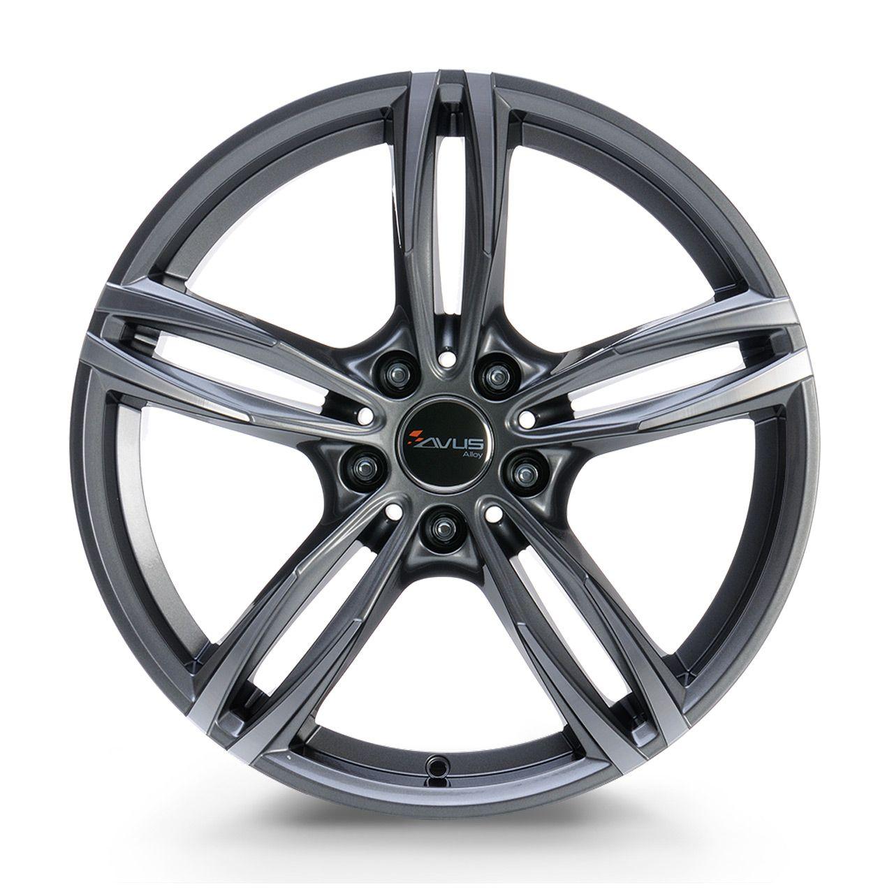 AVUS RACING AC-MB3 anthracite polished 9.5Jx19 5x120 ET44