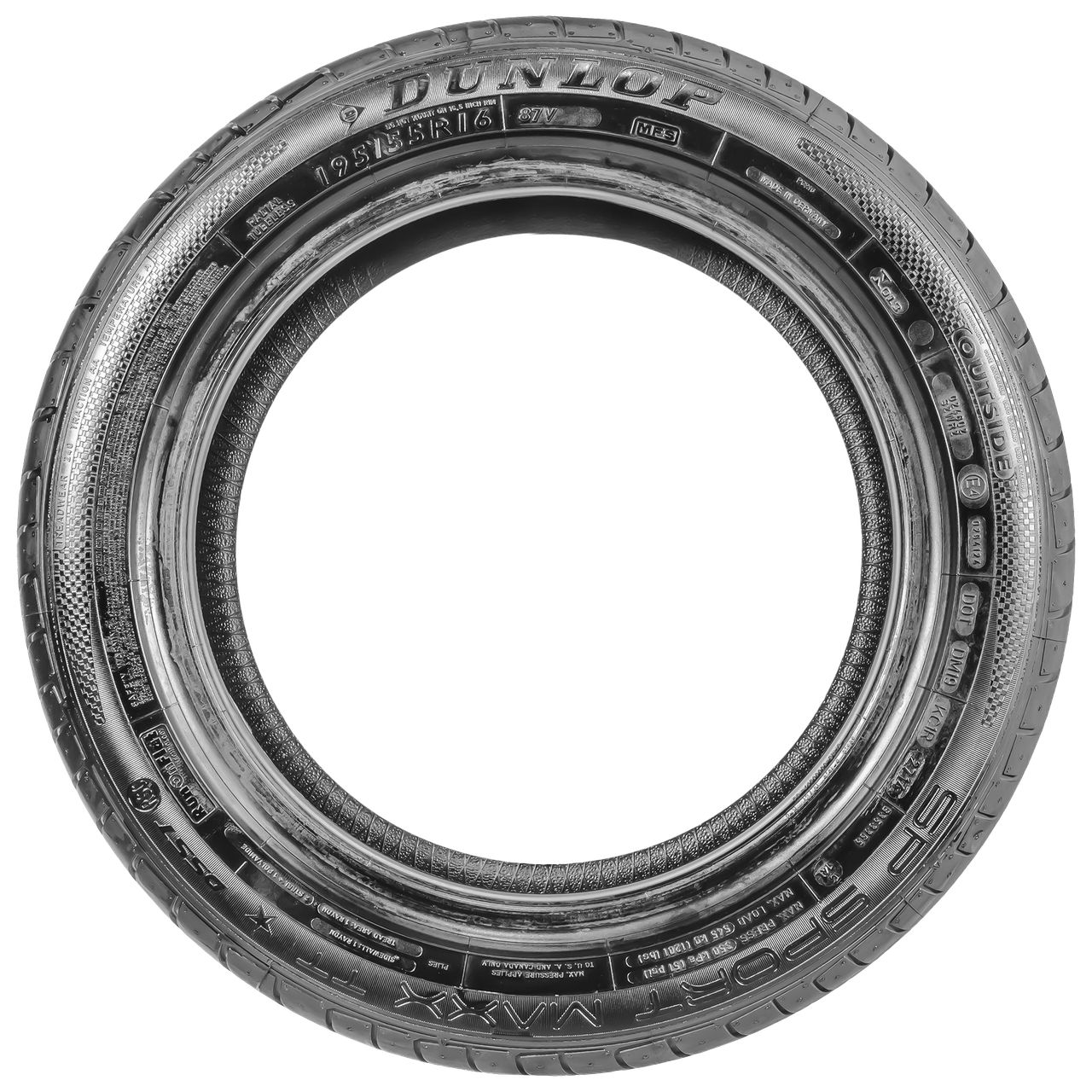 DUNLOP SP SPORT MAXX TT (*) 205/55R16 91W BSW