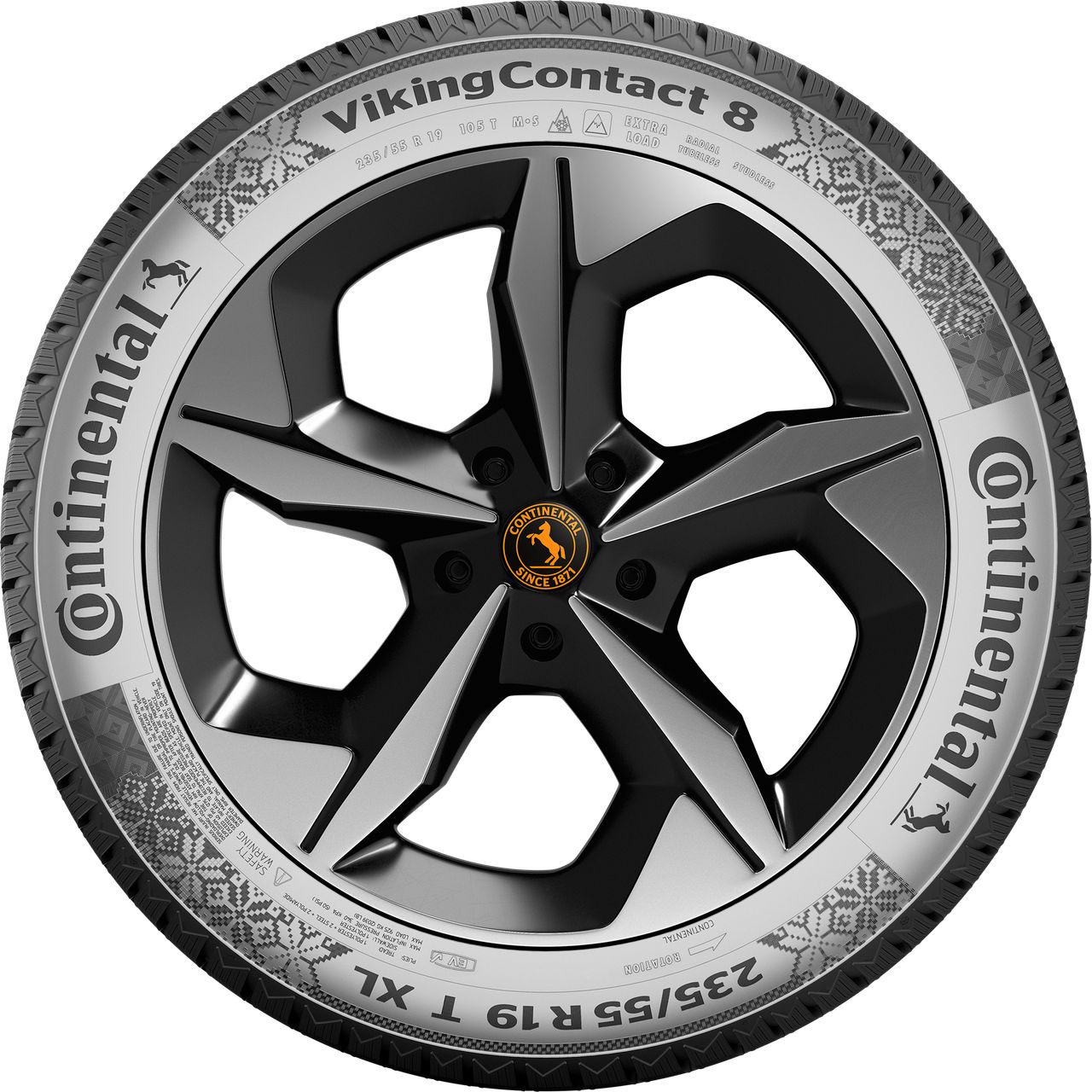 CONTINENTAL VIKINGCONTACT 8 185/65R15 92H NORDIC COMPOUND BSW XL