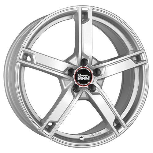 MAM WHEELS MAM W4 silver painted 7.5Jx18 5x112 ET33