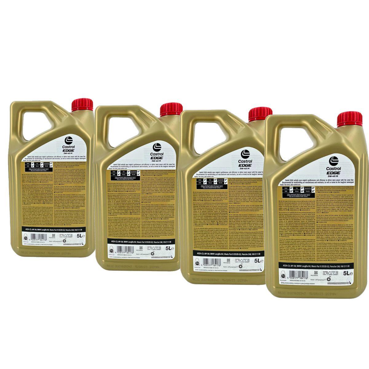 Castrol Edge 5W-40 M 4x5 Liter