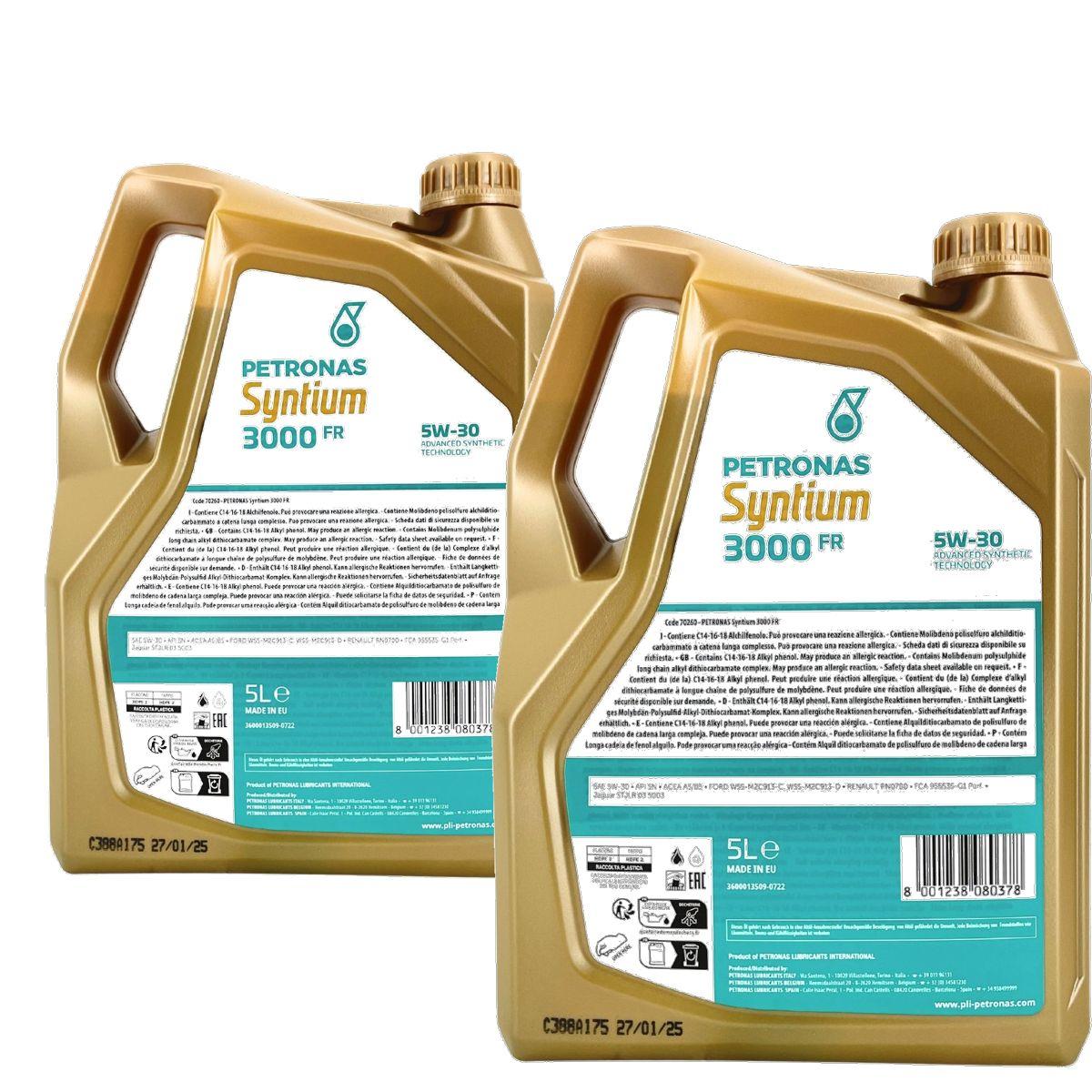 Petronas Syntium 3000 FR 5W-30 SN 2x5 Liter