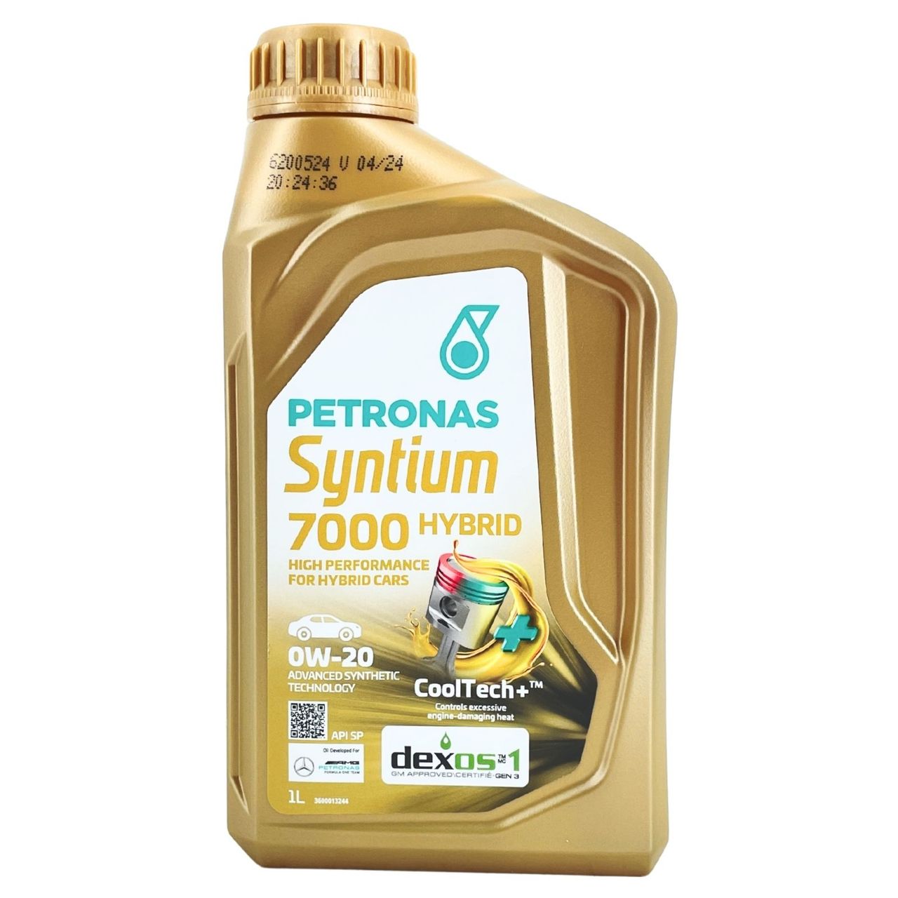 Petronas Syntium 7000 Hybrid 0W-20 SP 1 Liter Petronas Syntium 7000 Hybrid 0W-20 SP 1 Liter