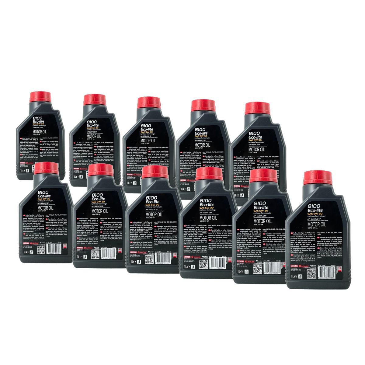 Motul 8100 Eco-lite 5W-30 11x1 Liter