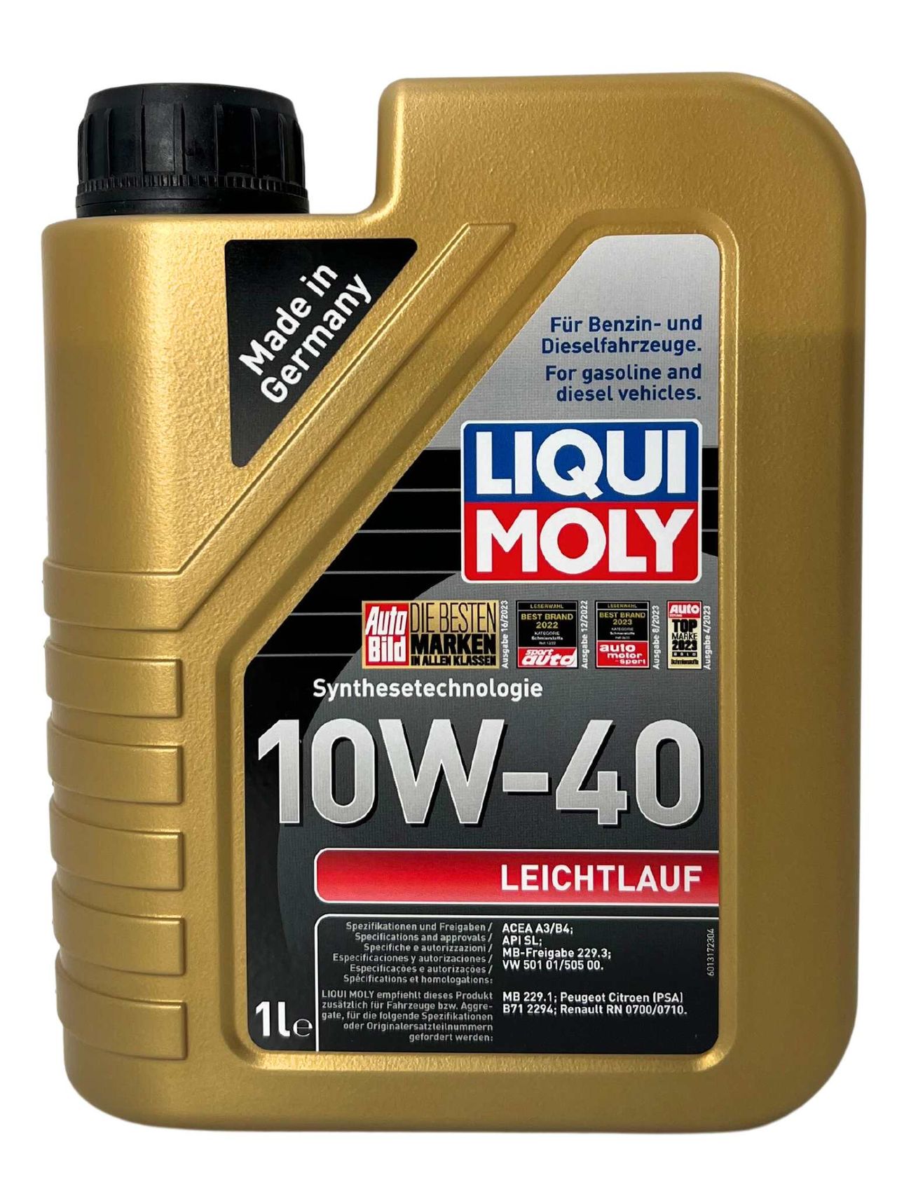 Liqui Moly Leichtlauf 10W-40 1 Liter Liqui Moly Leichtlauf 10W-40 1 Liter
