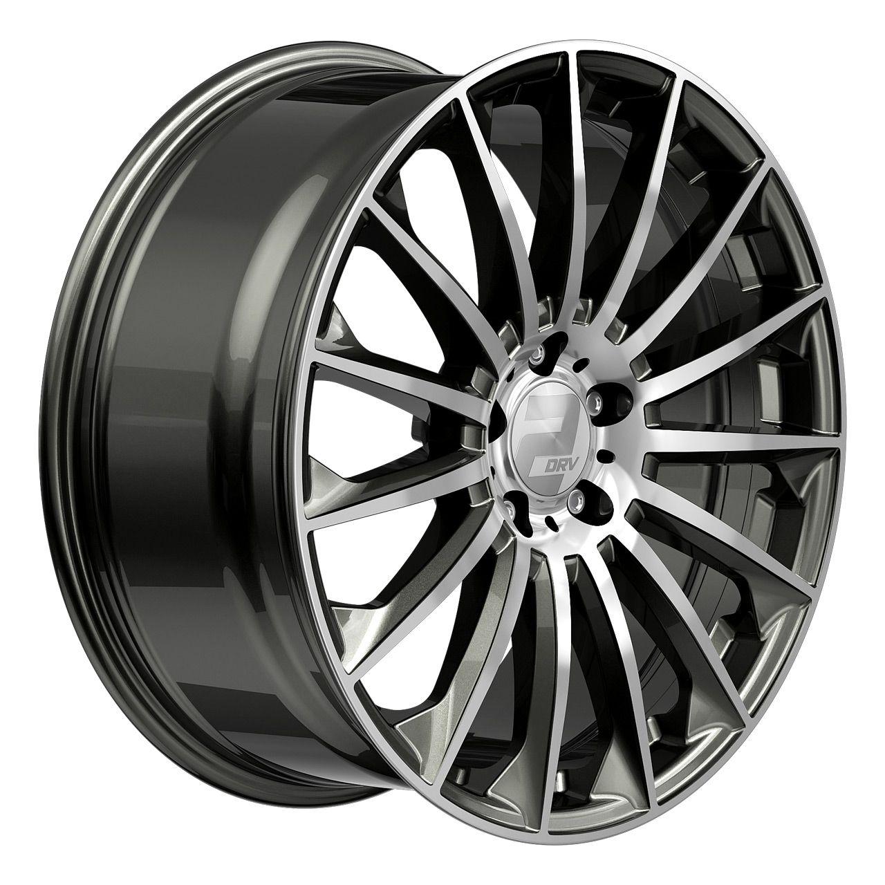 WHEELWORLD-2DRV WH39 dark gunmetal full painted with full machined lip 9.0Jx20 5x112 ET35