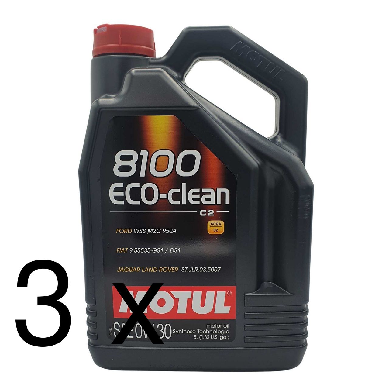 Motul 8100 Eco-clean 0W-30 3x5 Liter