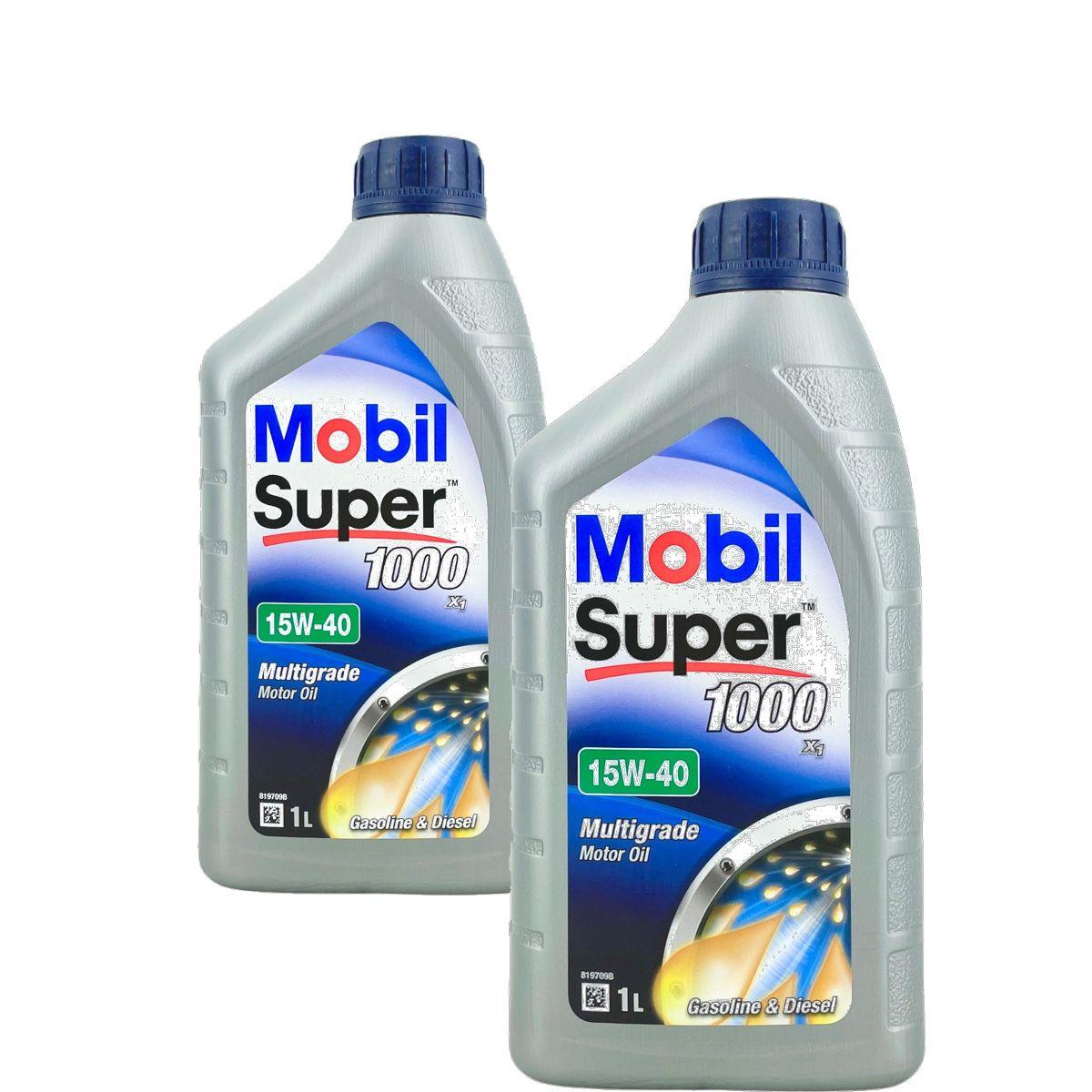 Mobil Super 1000 X1 15W-40 2x1 Liter