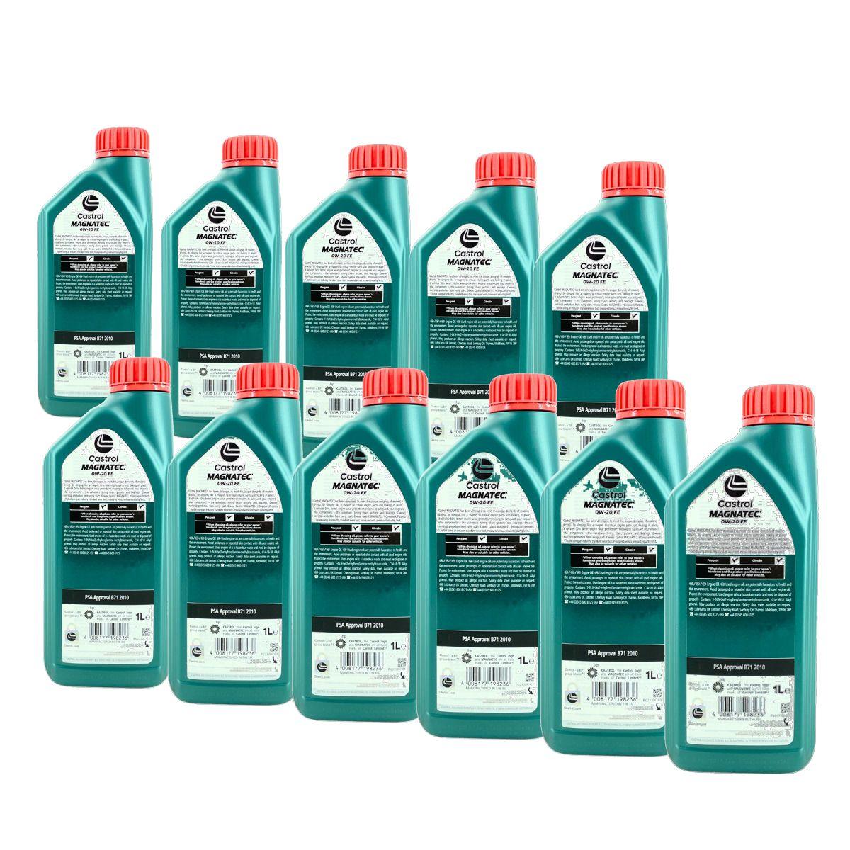 Castrol Magnatec 0W-20 FE 11x1 Liter