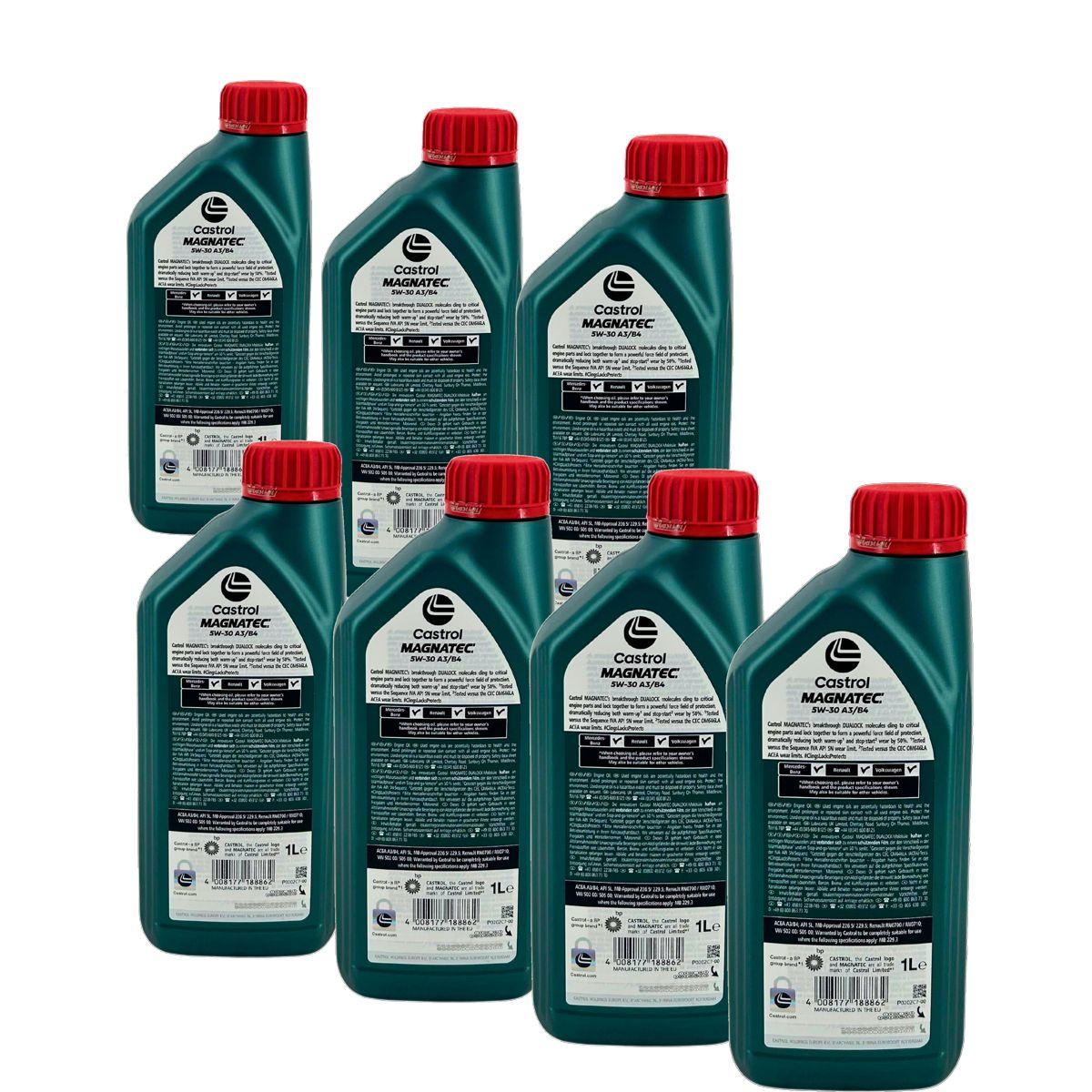 Castrol Magnatec 5W-30 A3/B4 7x1 Liter