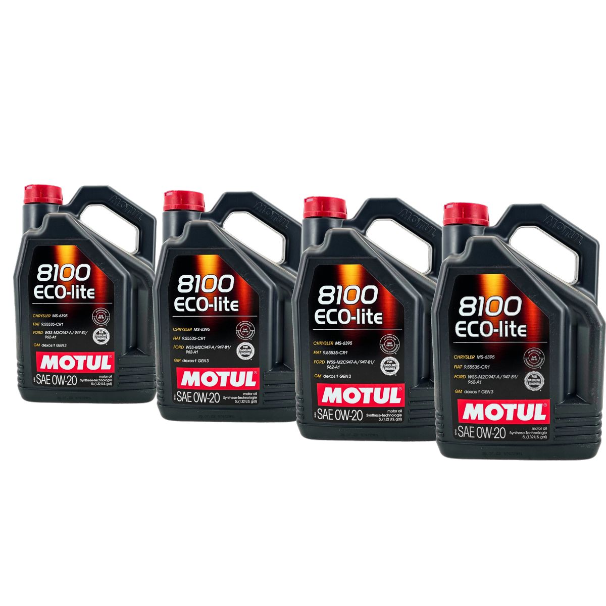 Motul 8100 Eco-Lite 0W-20 4x5 Liter
