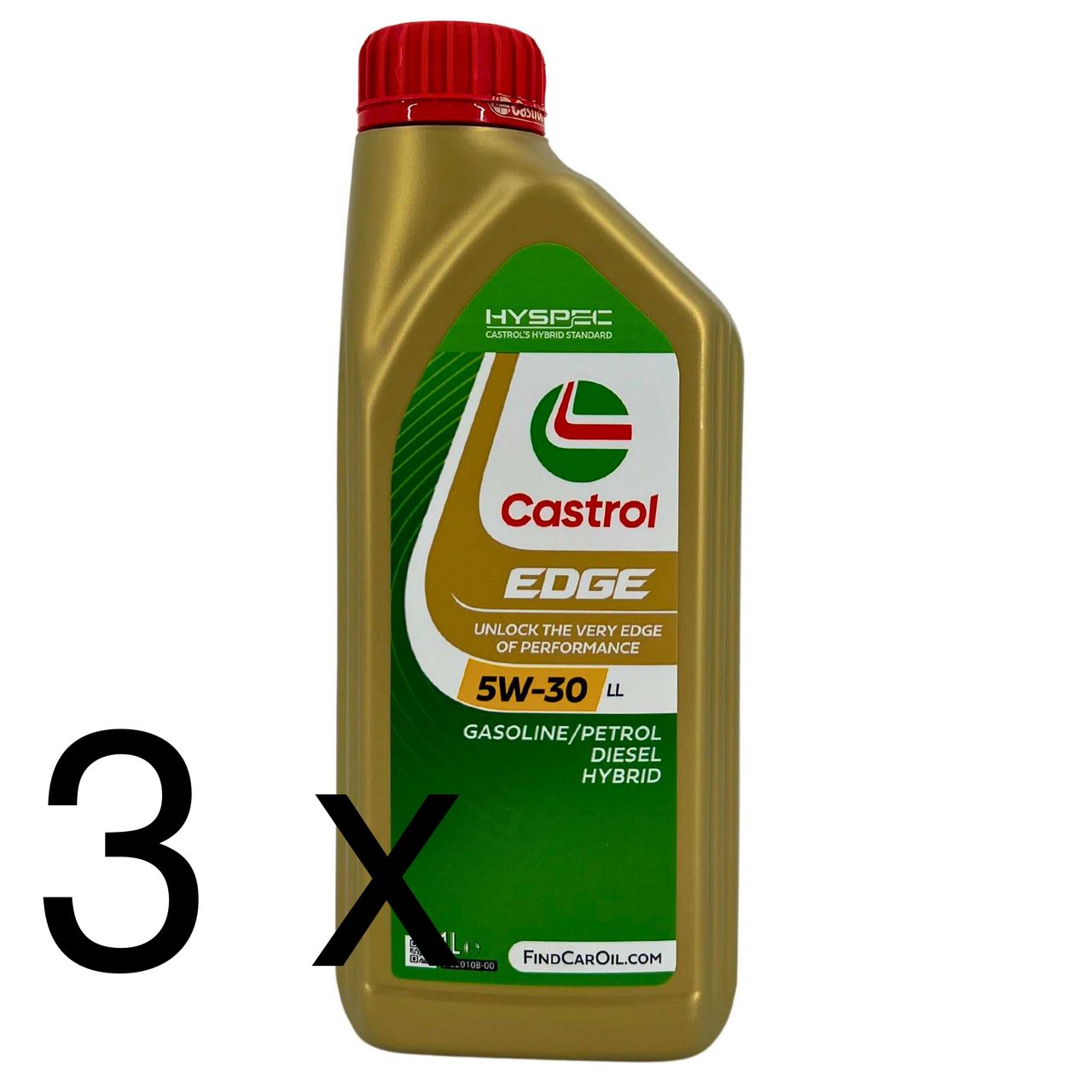 Castrol Edge 5W-30 LL 3x1 Liter Castrol Edge 5W-30 LL 3x1 Liter