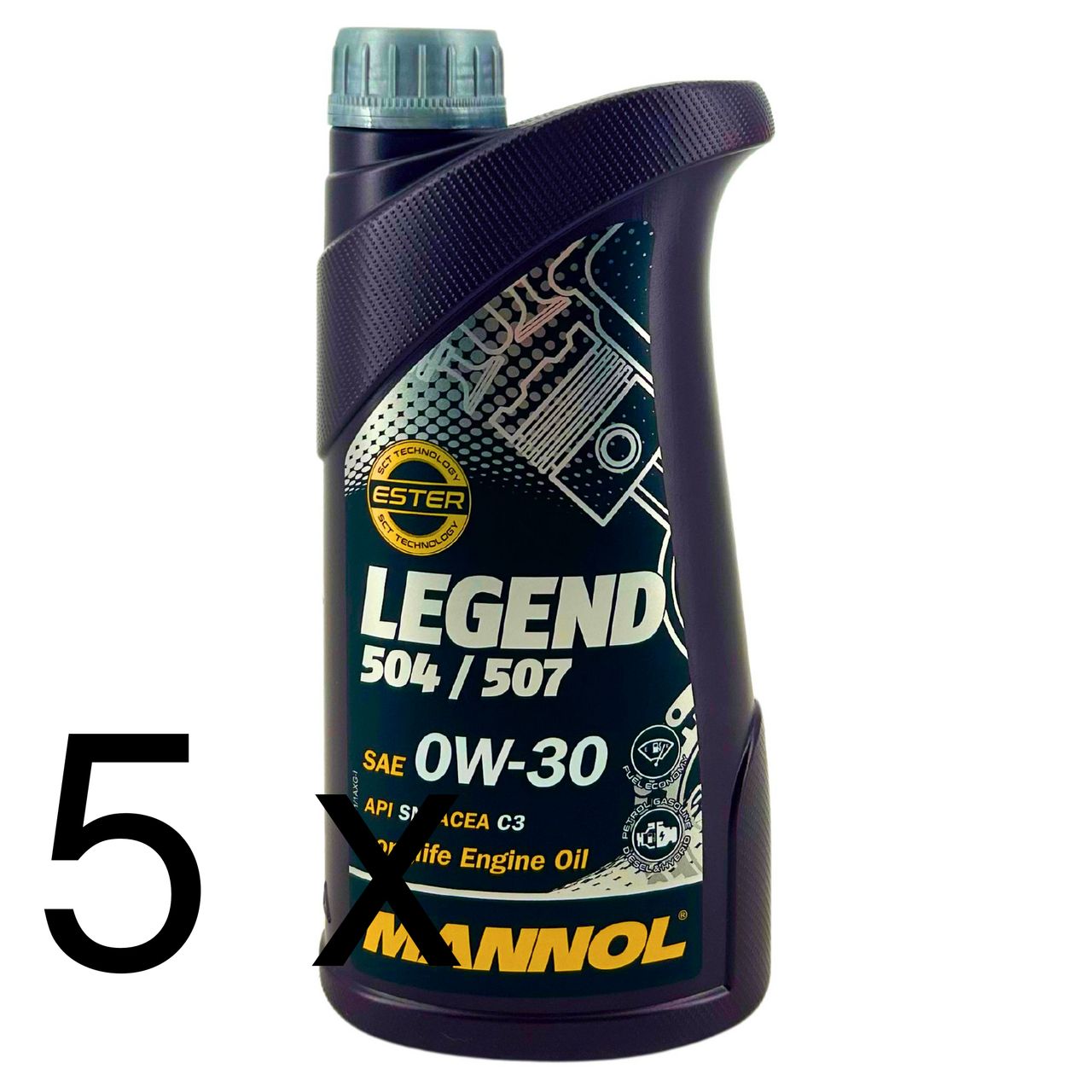 Mannol Legend 504/507 0W-30 5x1 Liter Mannol Legend 504/507 0W-30 5x1 Liter