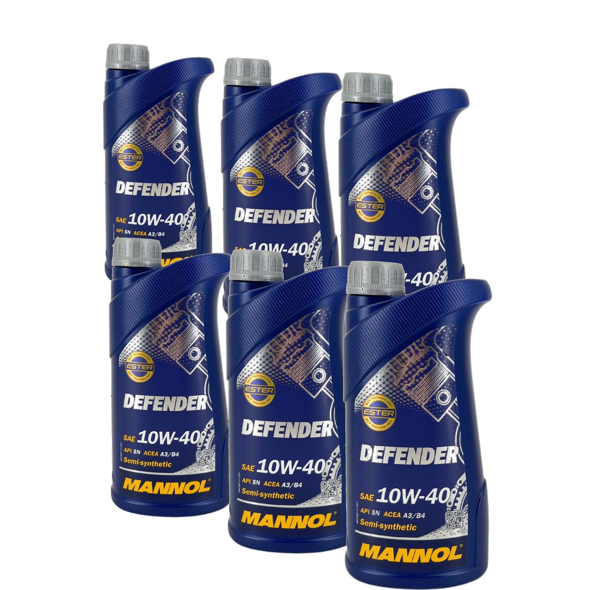 Mannol Defender 10W-40 6x1 Liter
