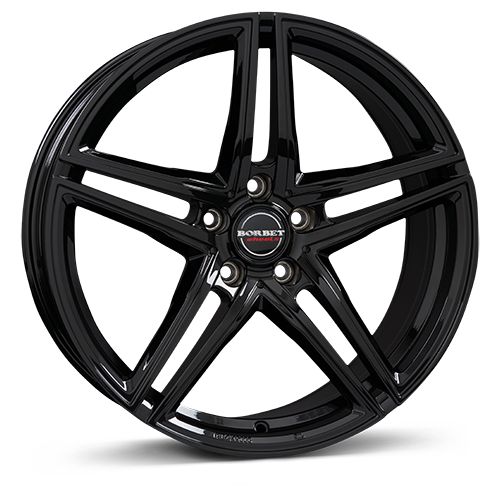BORBET DESIGN XRT schwarz glänzend 8.5Jx19 5x112 ET35