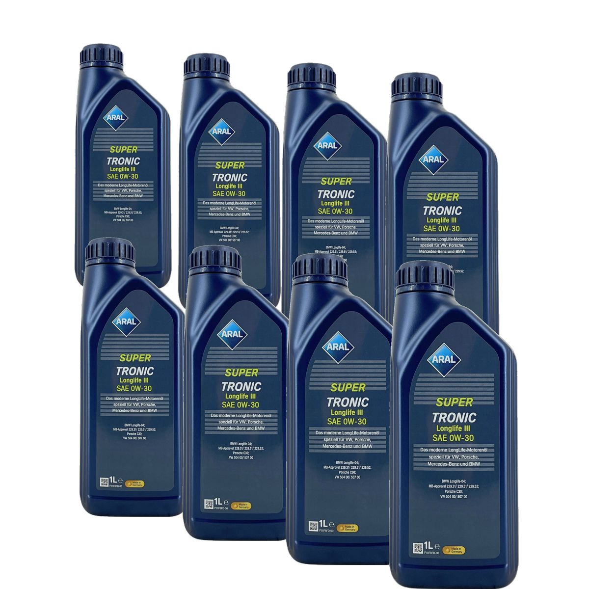 Aral SuperTronic LL III/3 0W-30 8x1 Liter