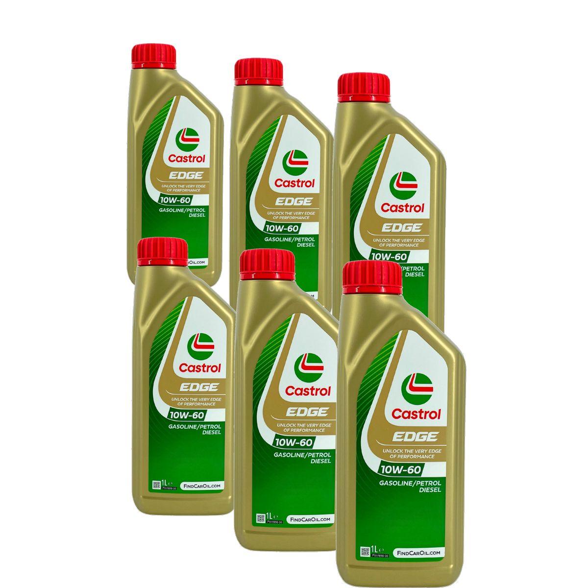 Castrol Edge 10W-60 6x1 Liter