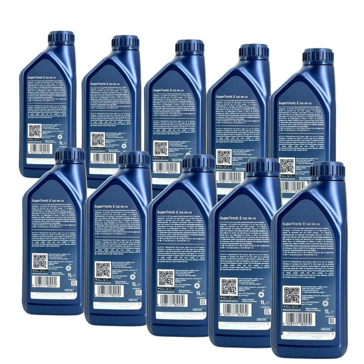 Aral SuperTronic E 0W-30 10x1 Liter