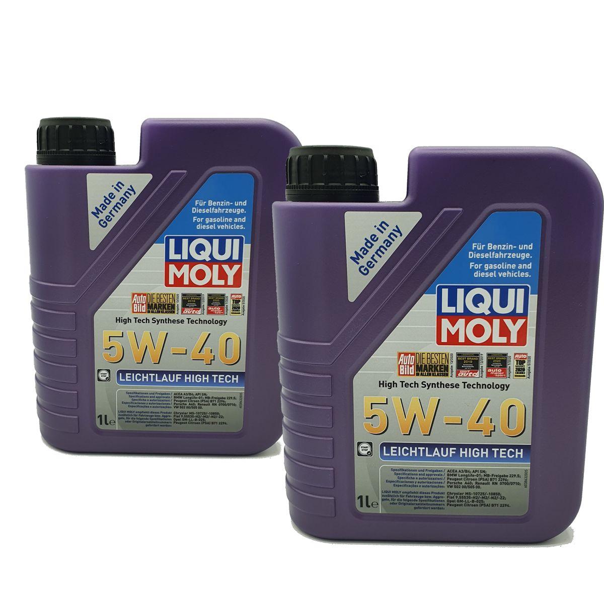Liqui Moly Leichtlauf High Tech 5W-40 2x1 Liter