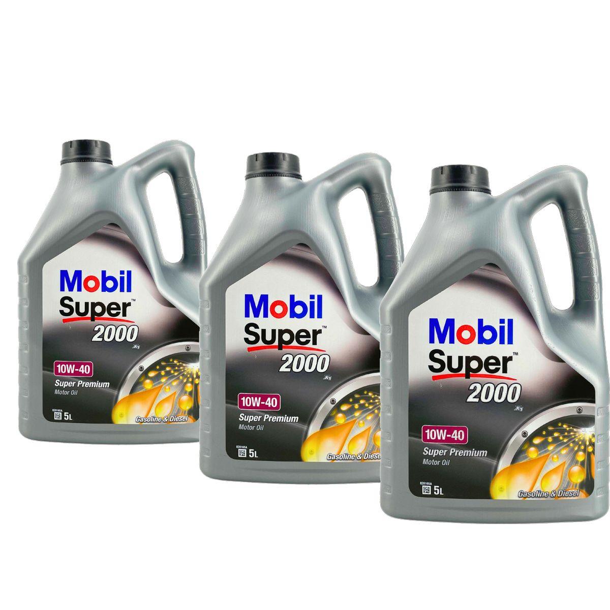 Mobil Super 2000 X1 10W-40 3x5 Liter