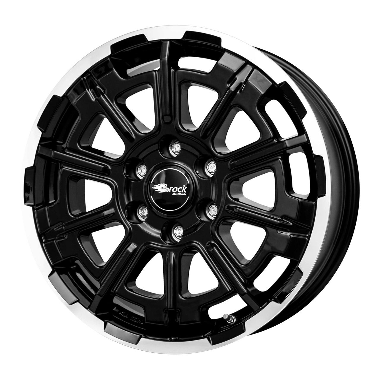 BROCK B45-5L schwarz glanz voll-poliert (sgvp) 8.0Jx20 5x120 ET39.5