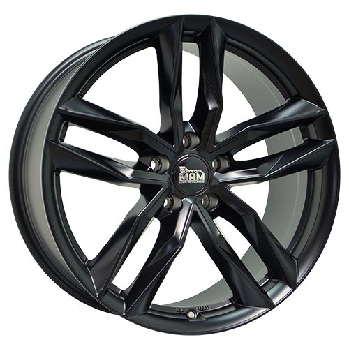 MAM MAM RS3 matt black painted 7.0Jx 5x114.3 ET45