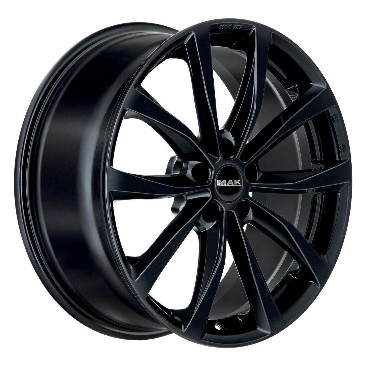 MAK WOLF gloss black 8.0Jx20 5x112 ET45
