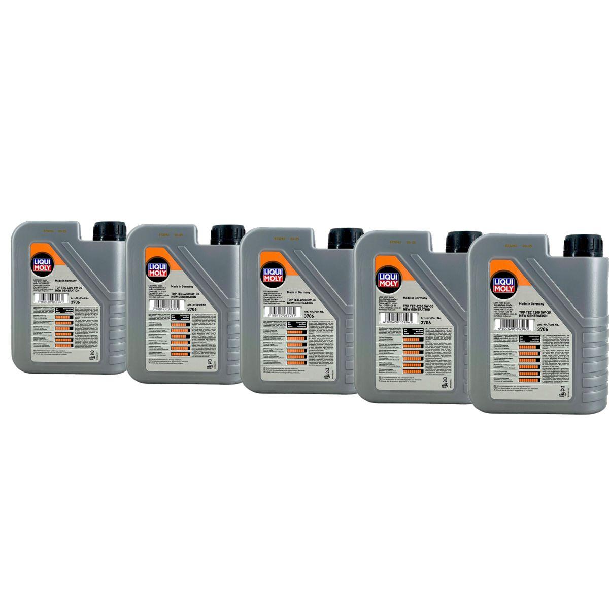 Liqui Moly Top Tec 4200 5W-30 5x1 Liter