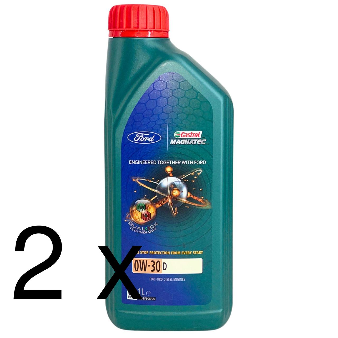 Ford Castrol Magnatec 0W-30 D 2x1 Liter Ford Castrol Magnatec 0W-30 D 2x1 Liter