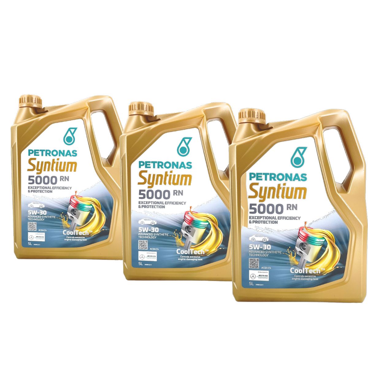 Petronas Syntium 5000 RN 5W-30 3x5 Liter