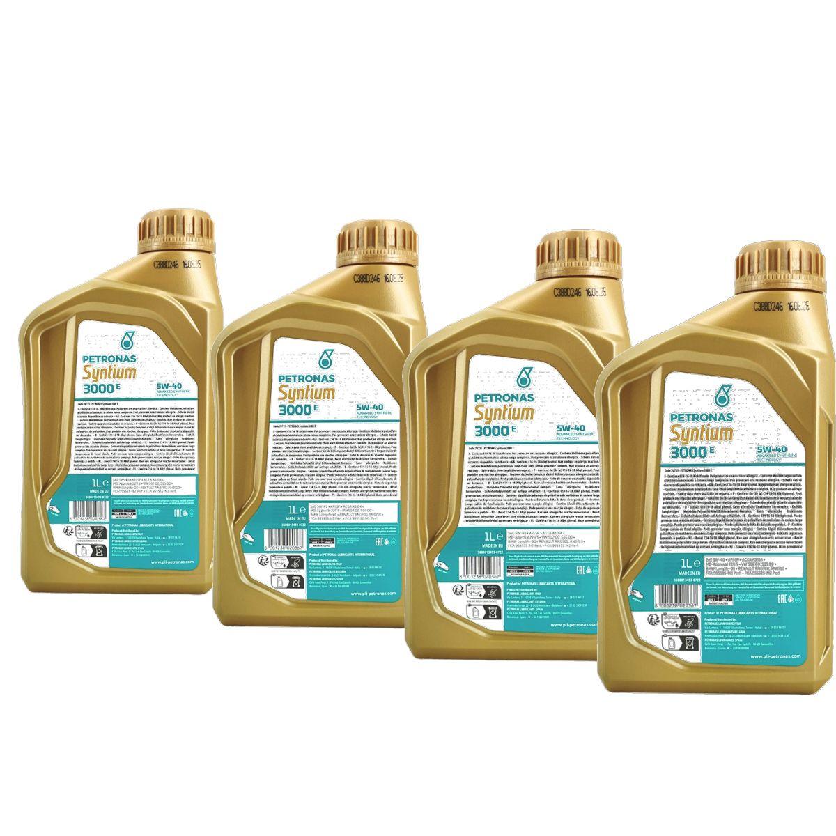 Petronas Syntium 3000 E 5W-40 SP 4x1 Liter