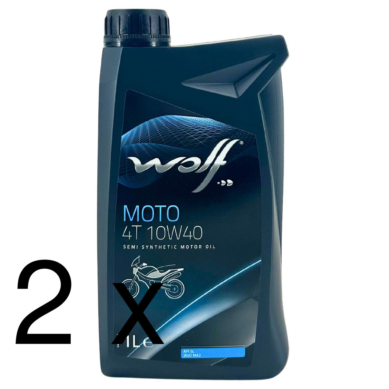 Wolf Moto 4T 10W-40 2x1 Liter