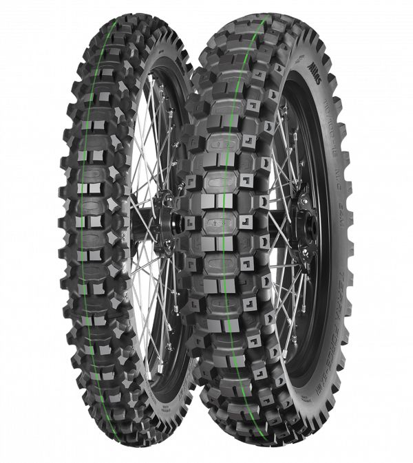 MITAS TERRA FORCE-EX MH SUPERLIGHT (GREEN) 100/100 - 18 TT 59M REAR (MEDIUM/HARD)