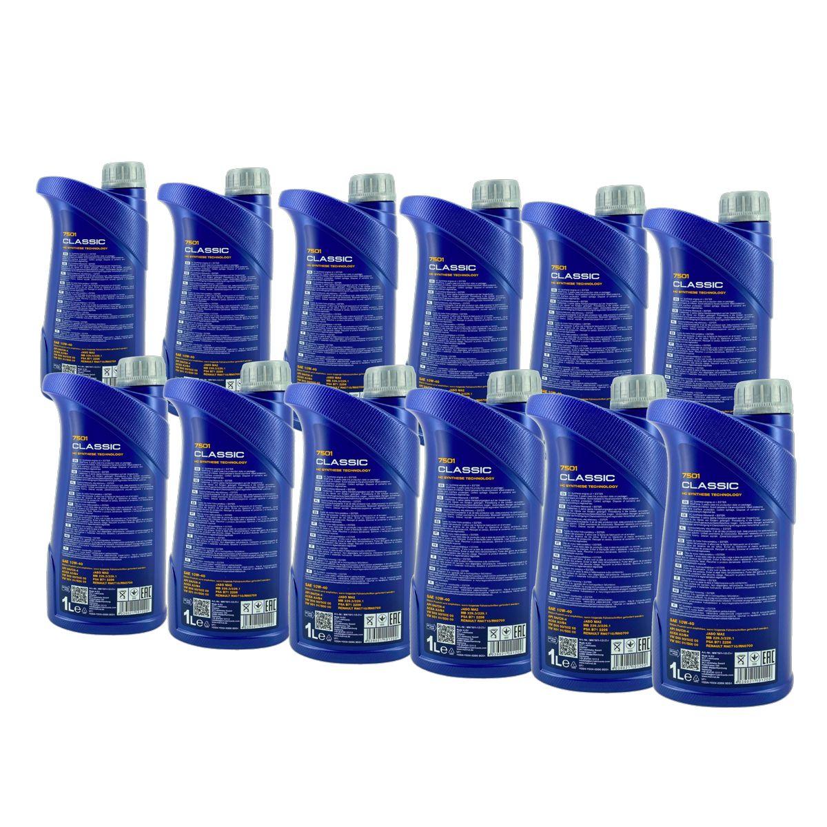 Mannol Classic 10W-40 12x1 Liter
