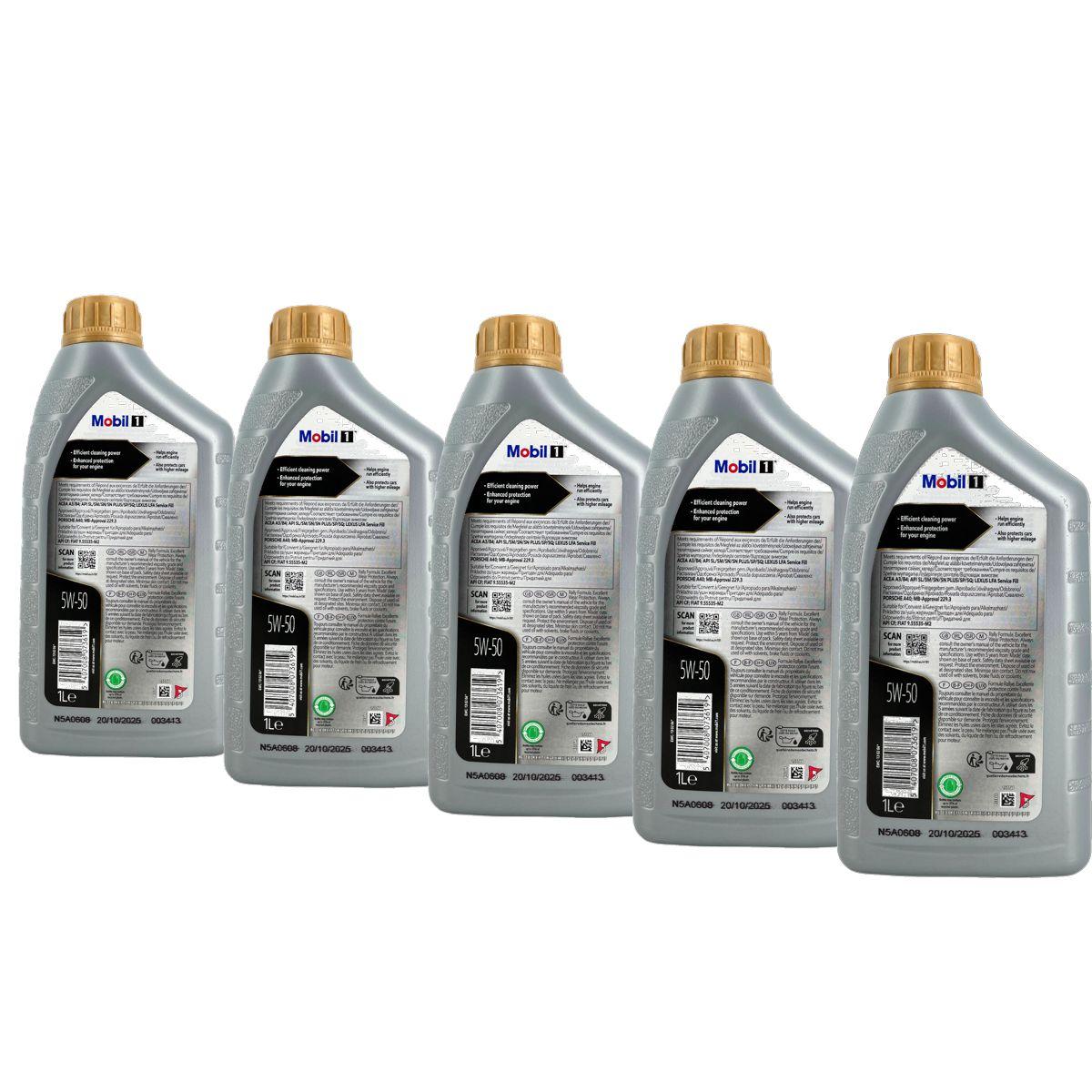 Mobil 1 FS X2 5W-50 5x1 Liter