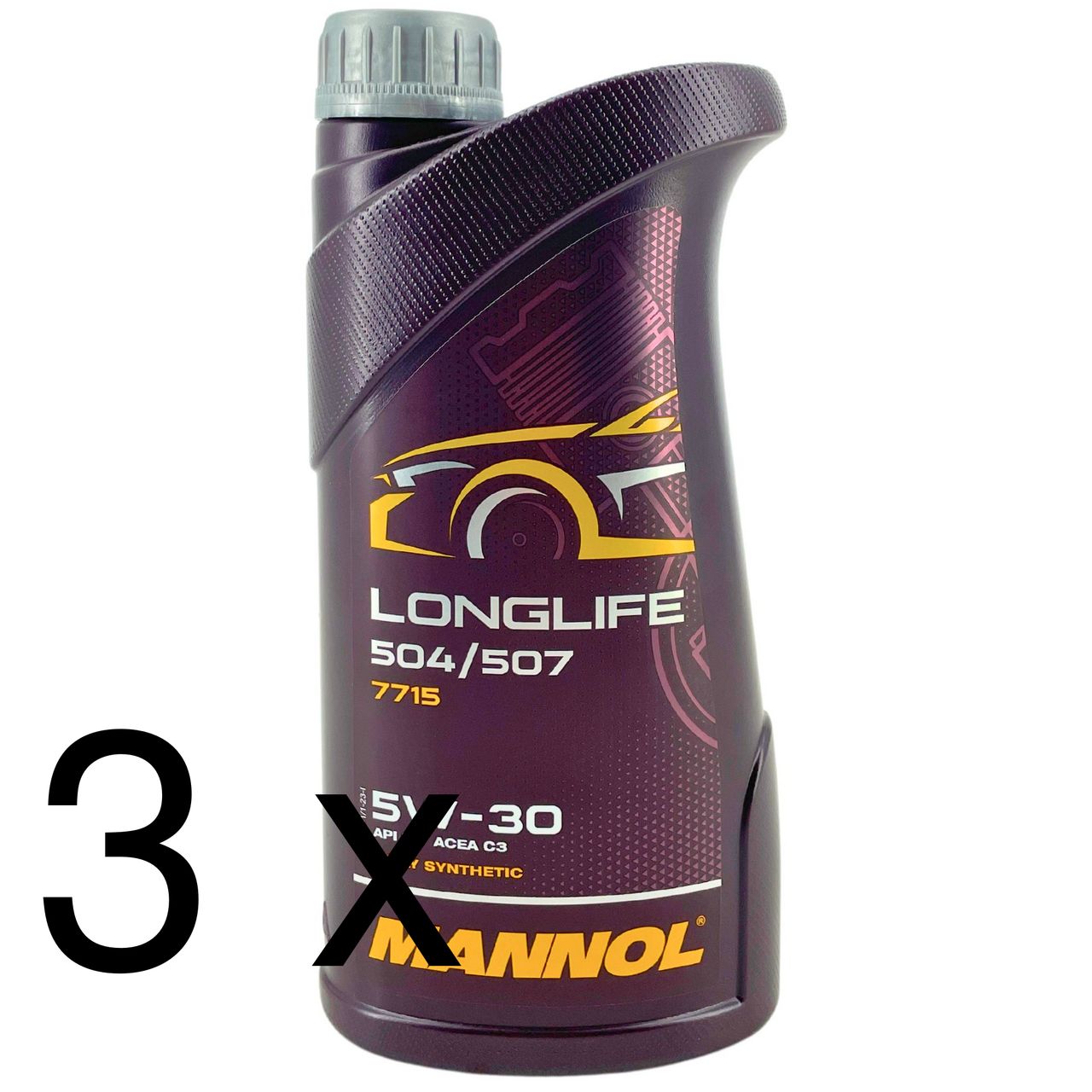 Mannol Longlife 504/507 5W-30 3x1 Liter Mannol Longlife 504/507 5W-30 3x1 Liter