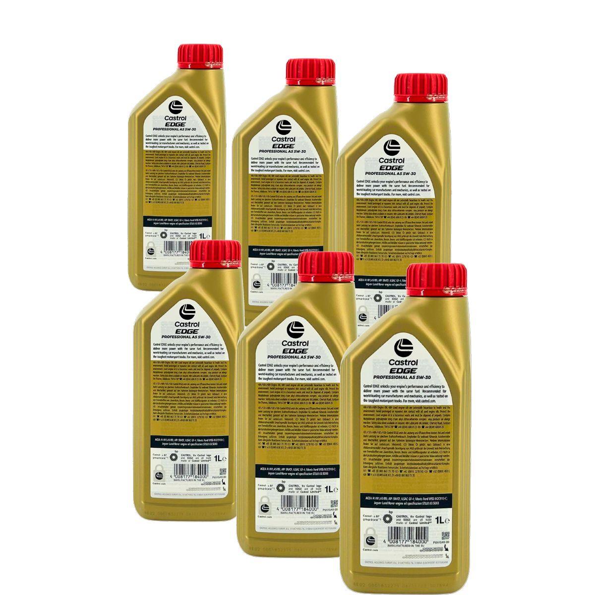 Castrol Edge Professional A5 5W-30 6x1 Liter