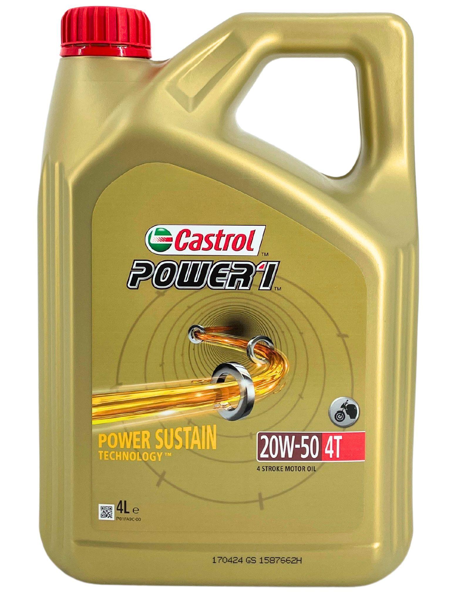 Castrol Power 1 4T 20W-50 4 Liter