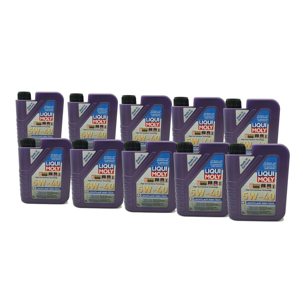 Liqui Moly Leichtlauf High Tech 5W-40 10x1 Liter