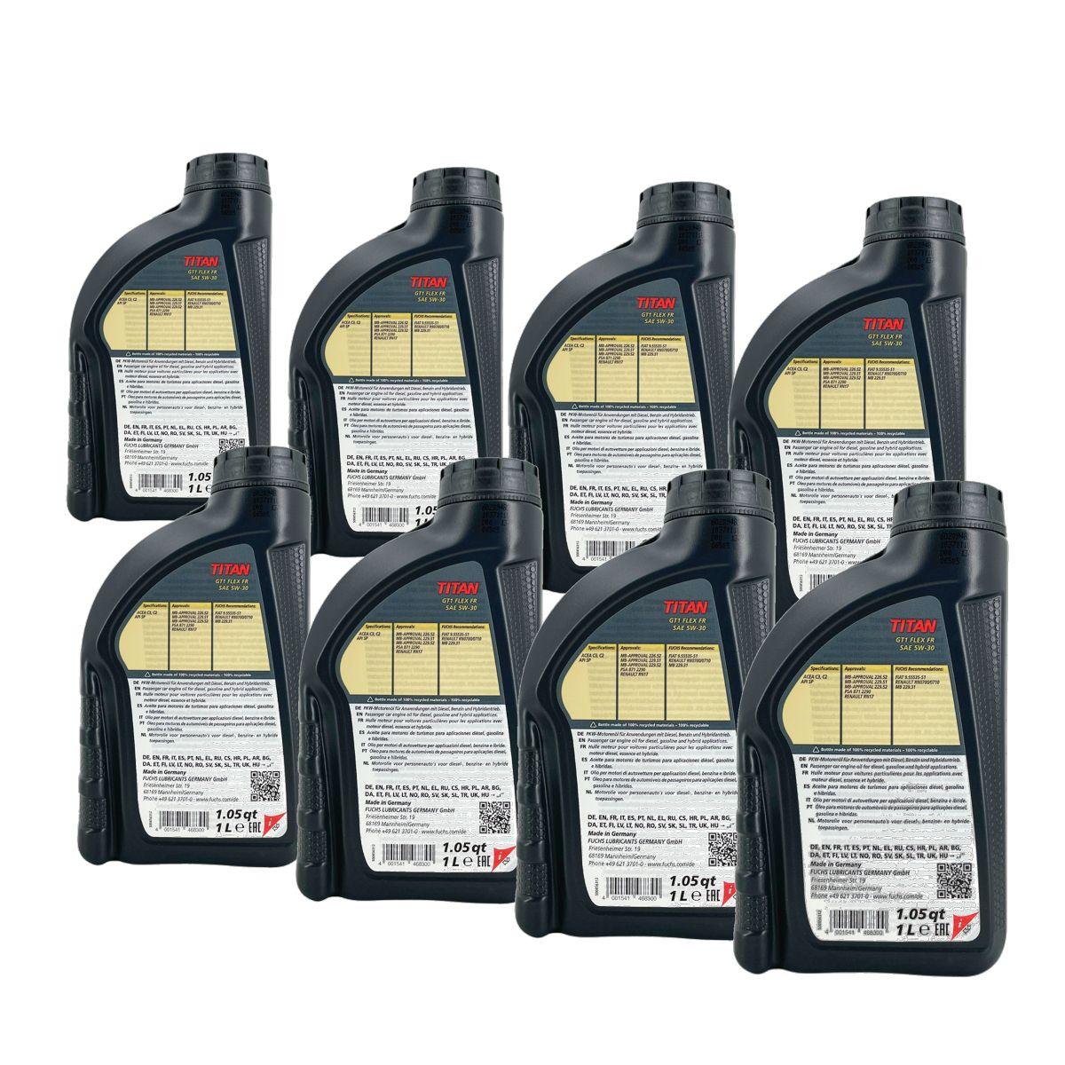Fuchs Titan GT1 Flex FR 5W-30 8x1 Liter