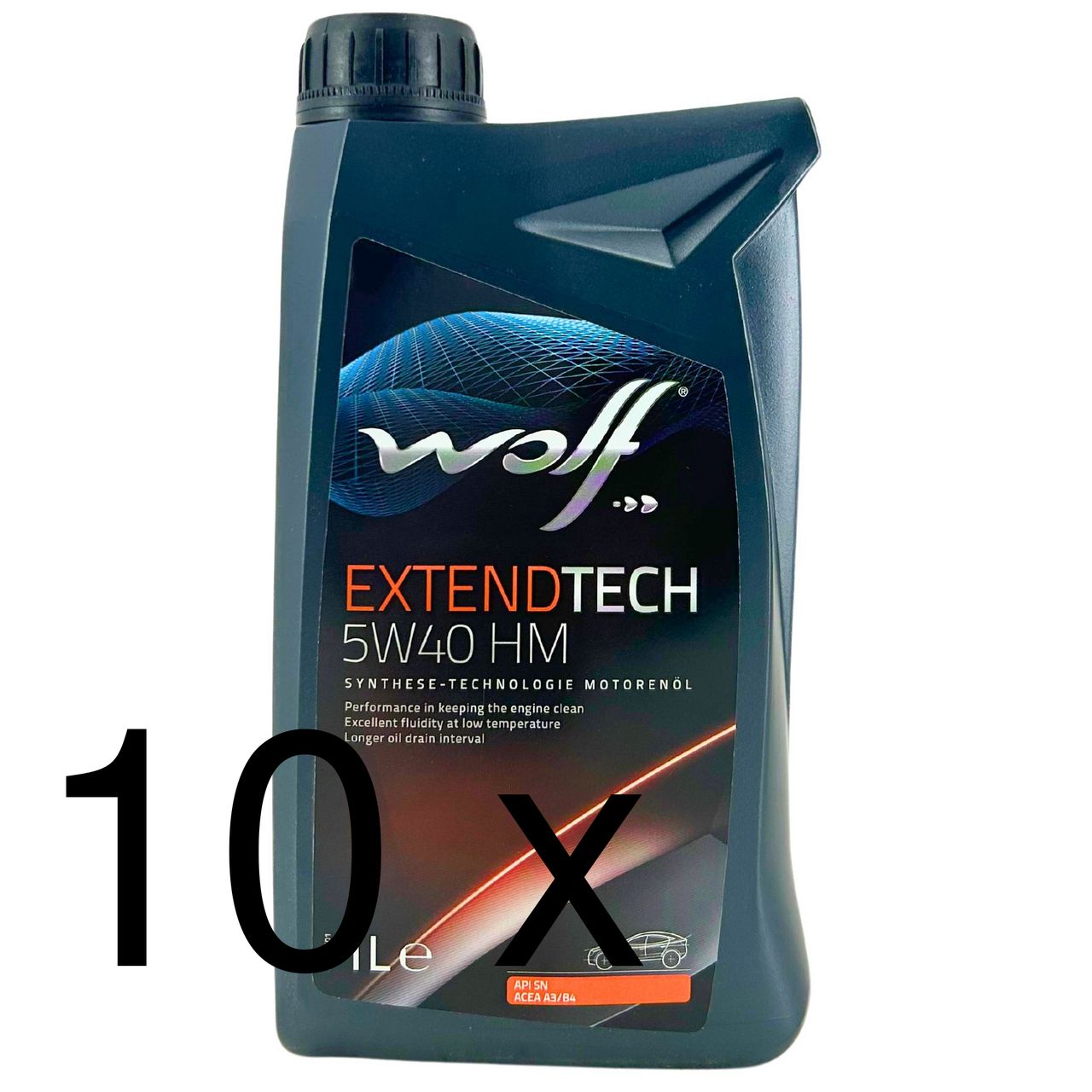 Wolf ExtendTech 5W-40 HM 10x1 Liter
