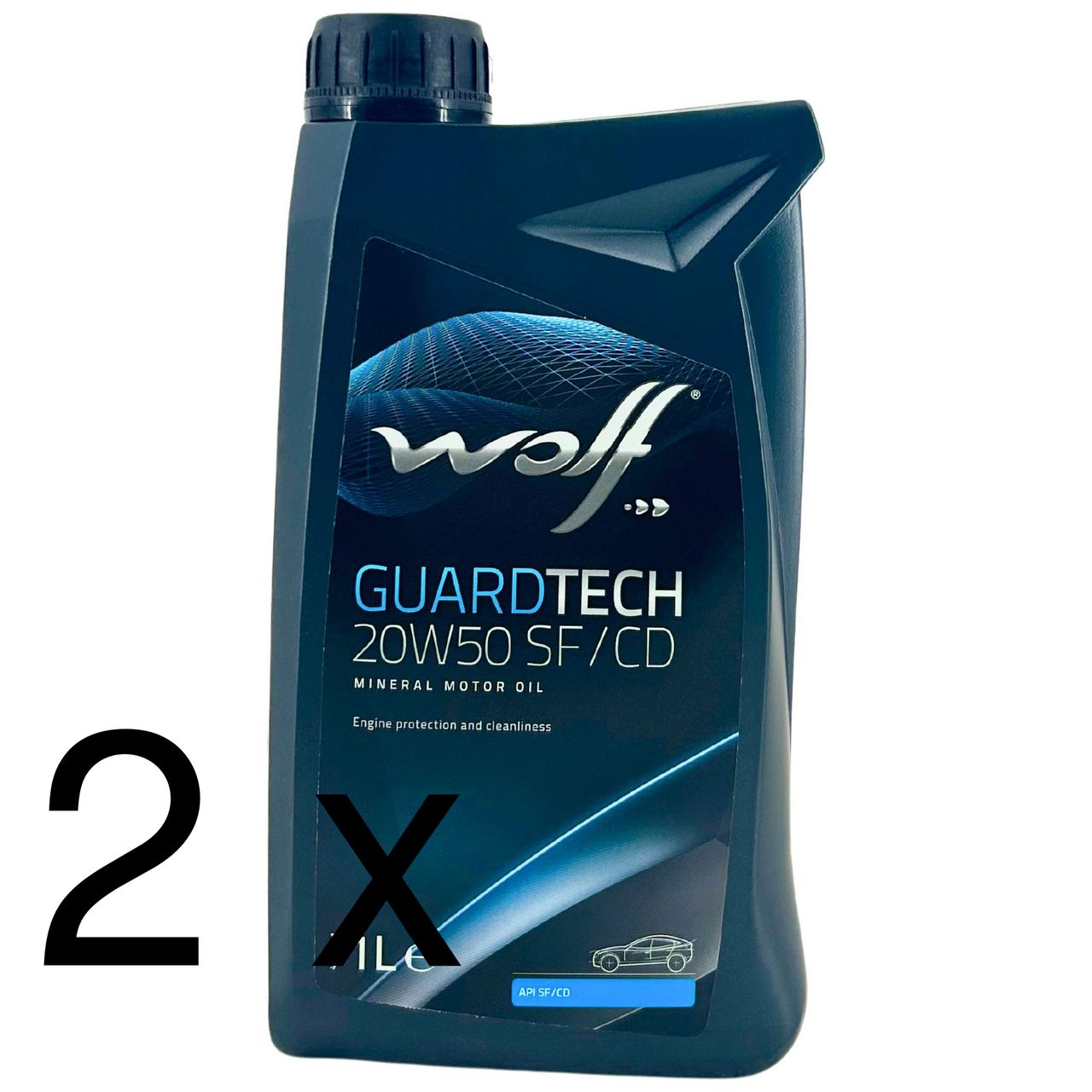 Wolf GuardTech 20W-50 SF/CD 2x1 Liter Wolf GuardTech 20W-50 SF/CD 2x1 Liter