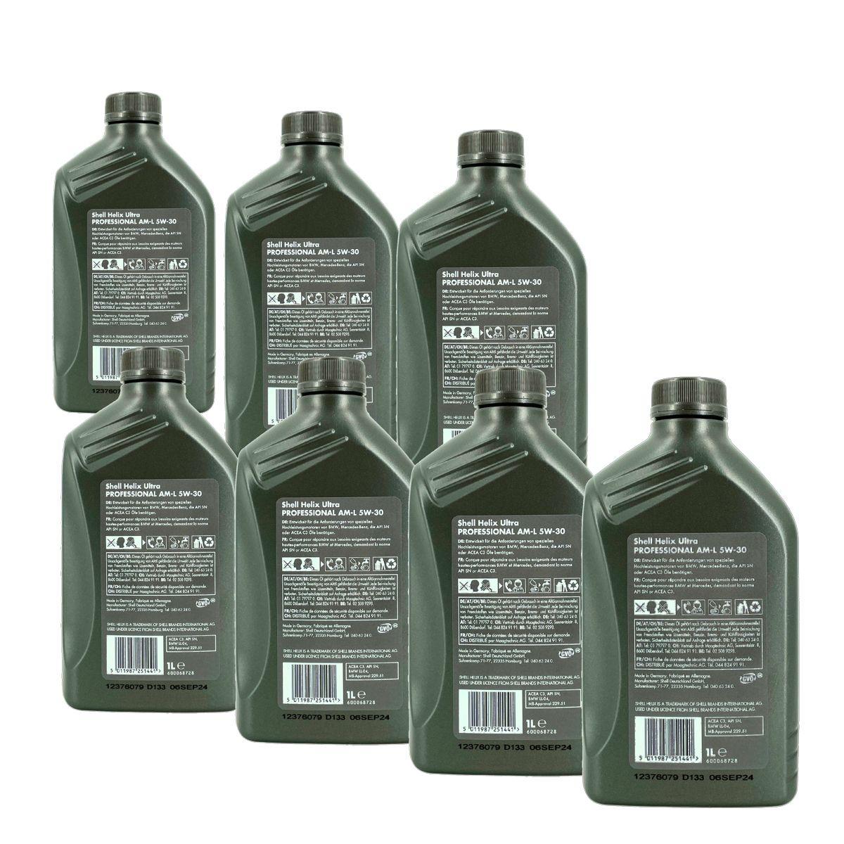Shell Helix Ultra Professional AM-L 5W-30 7x1 Liter