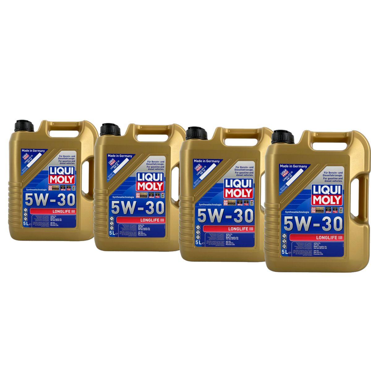 Liqui Moly Longlife III 5W-30 4x5 Liter